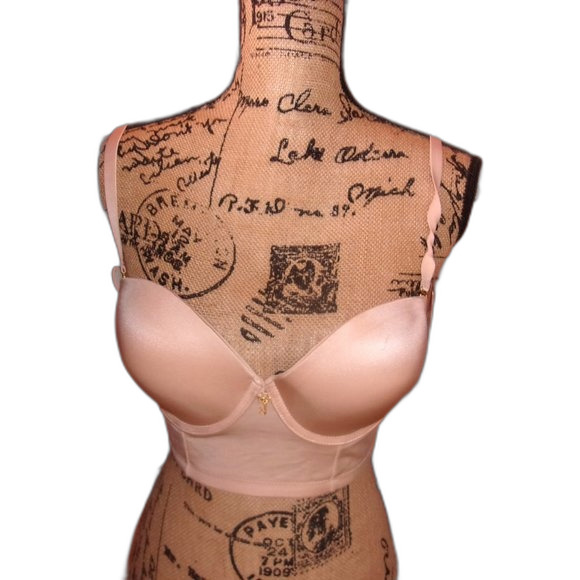 Youmita Nude Push Up 38C Bra w/ Multiway Straps NWT - Picture 1 of 10